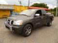 2005 Smoke Gray Nissan Titan SE King Cab  photo #3