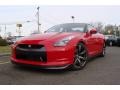 2009 Solid Red Nissan GT-R Premium  photo #1