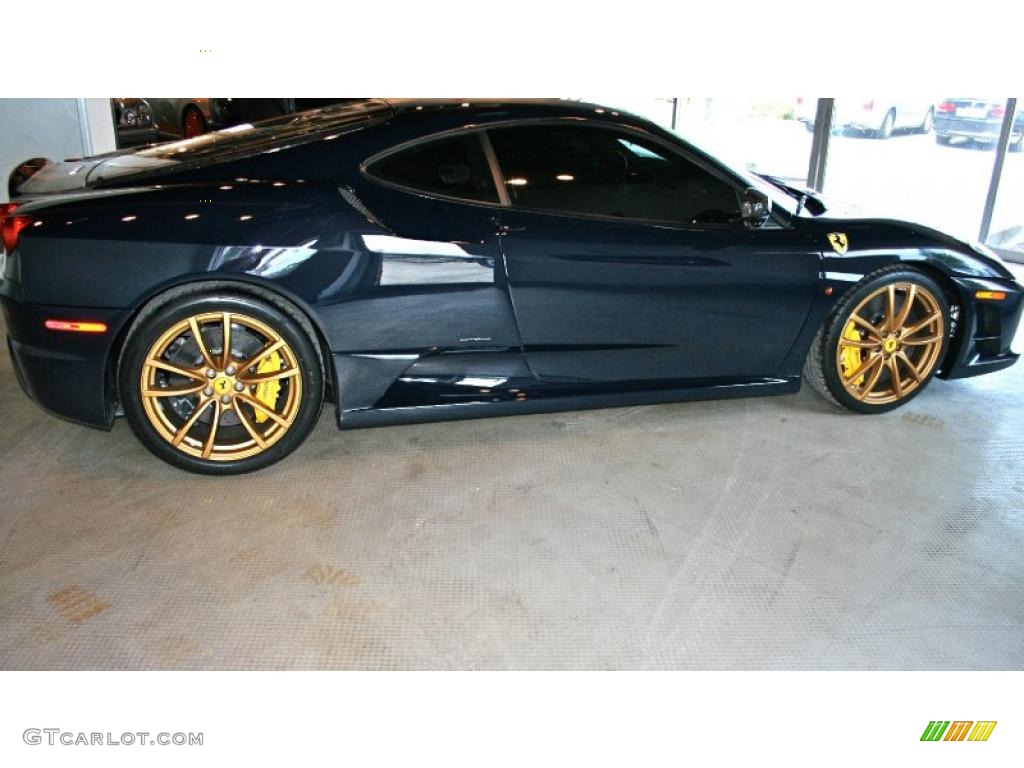 2008 F430 Scuderia Coupe - Blue Pozzi / Sand photo #25