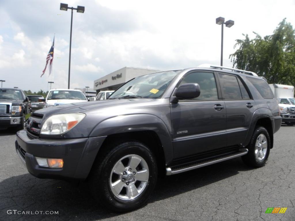 2004 4Runner Limited - Galactic Gray Mica / Stone photo #6