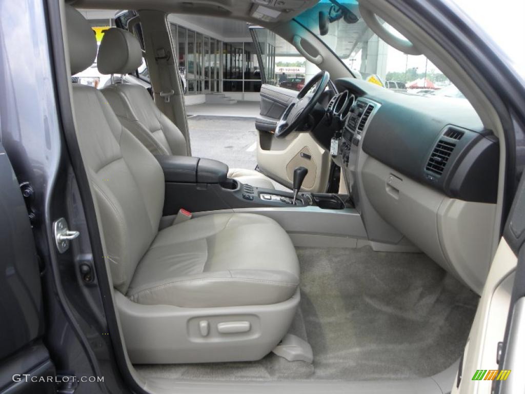 2004 4Runner Limited - Galactic Gray Mica / Stone photo #12