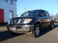 2005 Super Black Nissan Frontier SE Crew Cab 4x4  photo #1