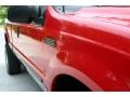 1999 Red Ford F250 Super Duty Lariat Extended Cab 4x4  photo #15