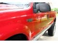 1999 Red Ford F250 Super Duty Lariat Extended Cab 4x4  photo #16