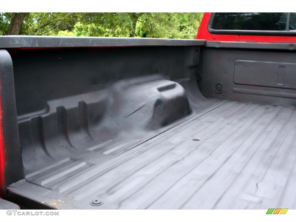 1999 F250 Super Duty Lariat Extended Cab 4x4 - Red / Medium Graphite photo #23