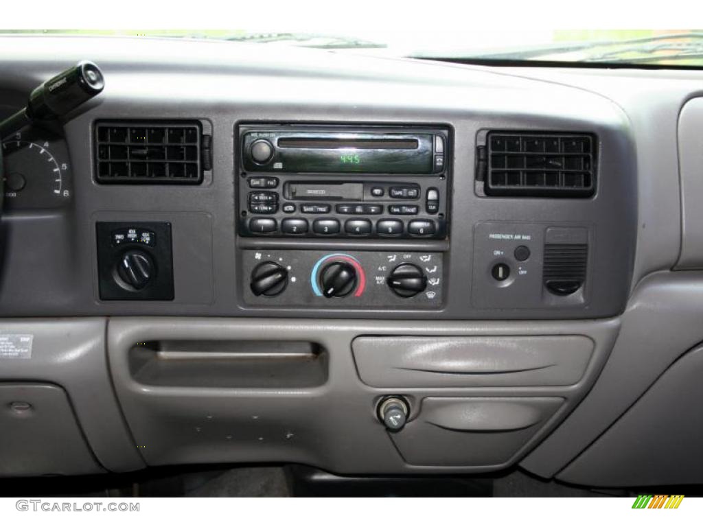 1999 F250 Super Duty Lariat Extended Cab 4x4 - Red / Medium Graphite photo #51
