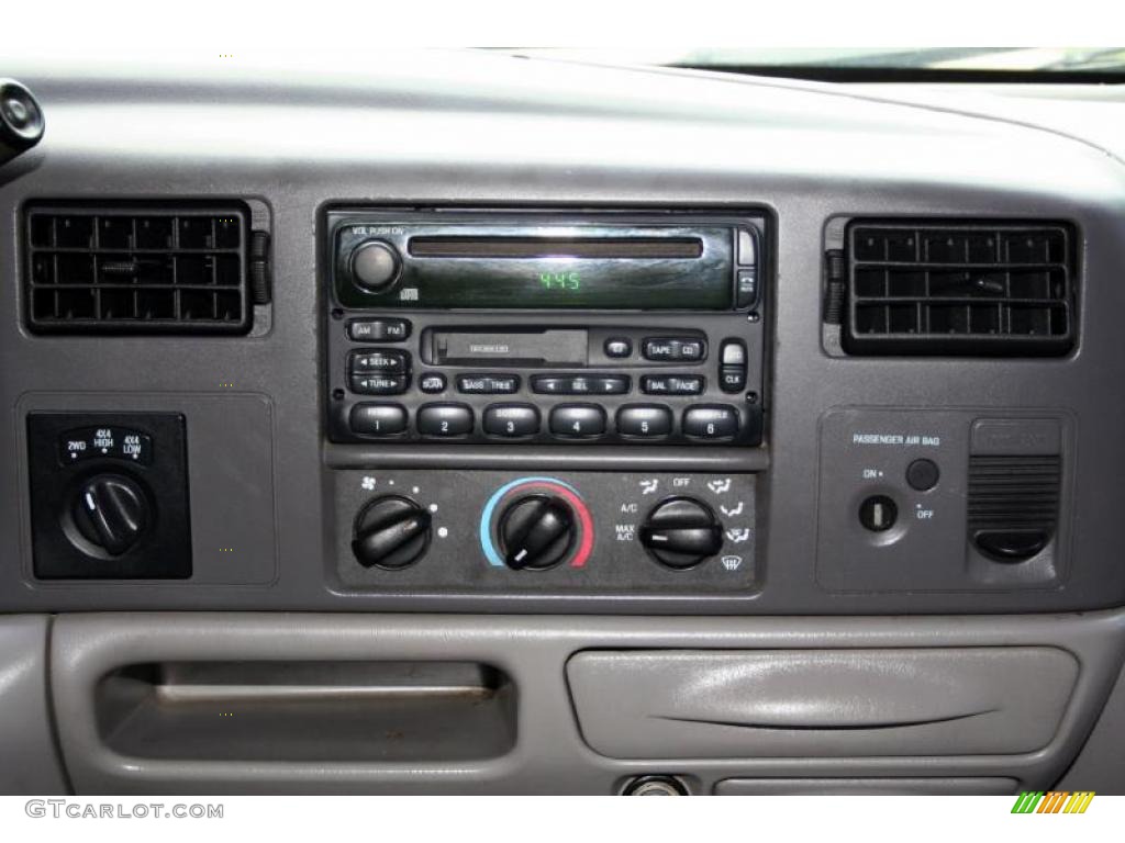 1999 F250 Super Duty Lariat Extended Cab 4x4 - Red / Medium Graphite photo #52