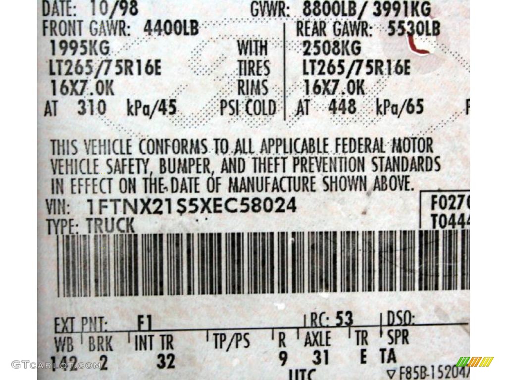 1999 F250 Super Duty Lariat Extended Cab 4x4 - Red / Medium Graphite photo #68