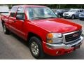 2005 Fire Red GMC Sierra 1500 SLT Extended Cab 4x4  photo #13