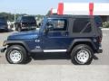 2004 Patriot Blue Pearl Jeep Wrangler X 4x4  photo #1