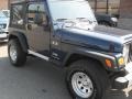 2004 Patriot Blue Pearl Jeep Wrangler X 4x4  photo #3