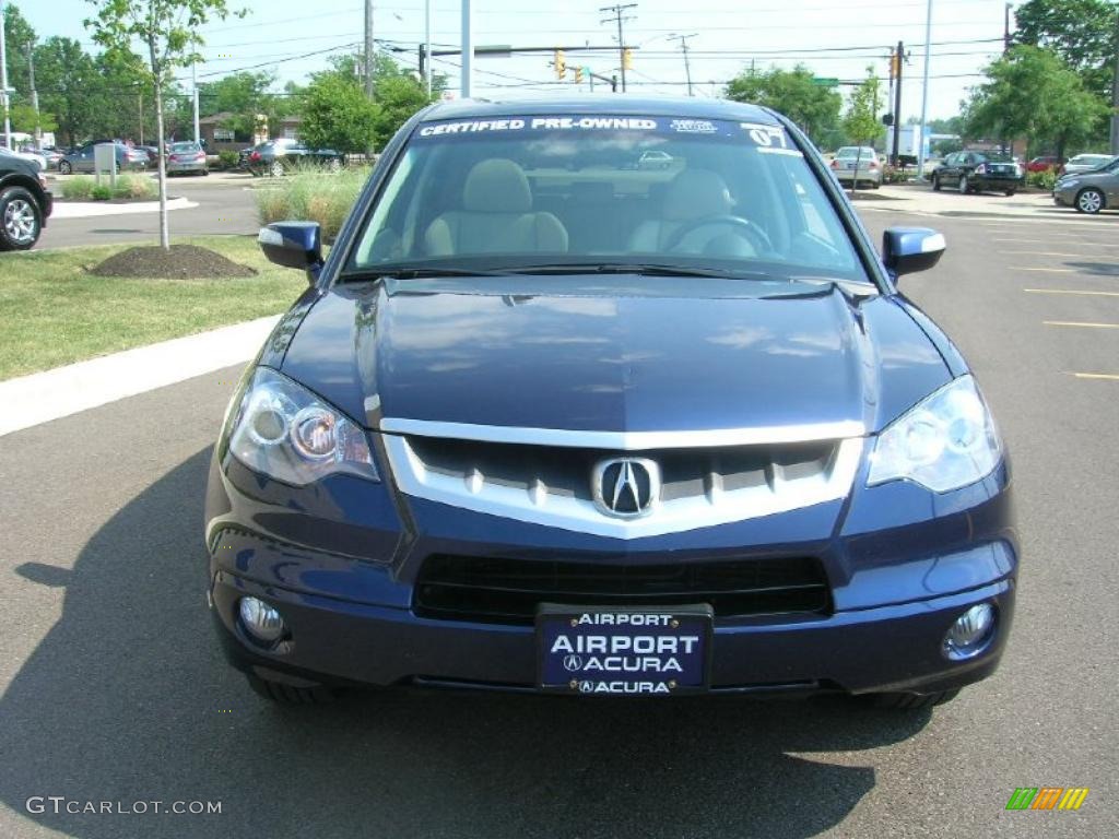 2007 RDX Technology - Royal Blue Pearl / Taupe photo #2