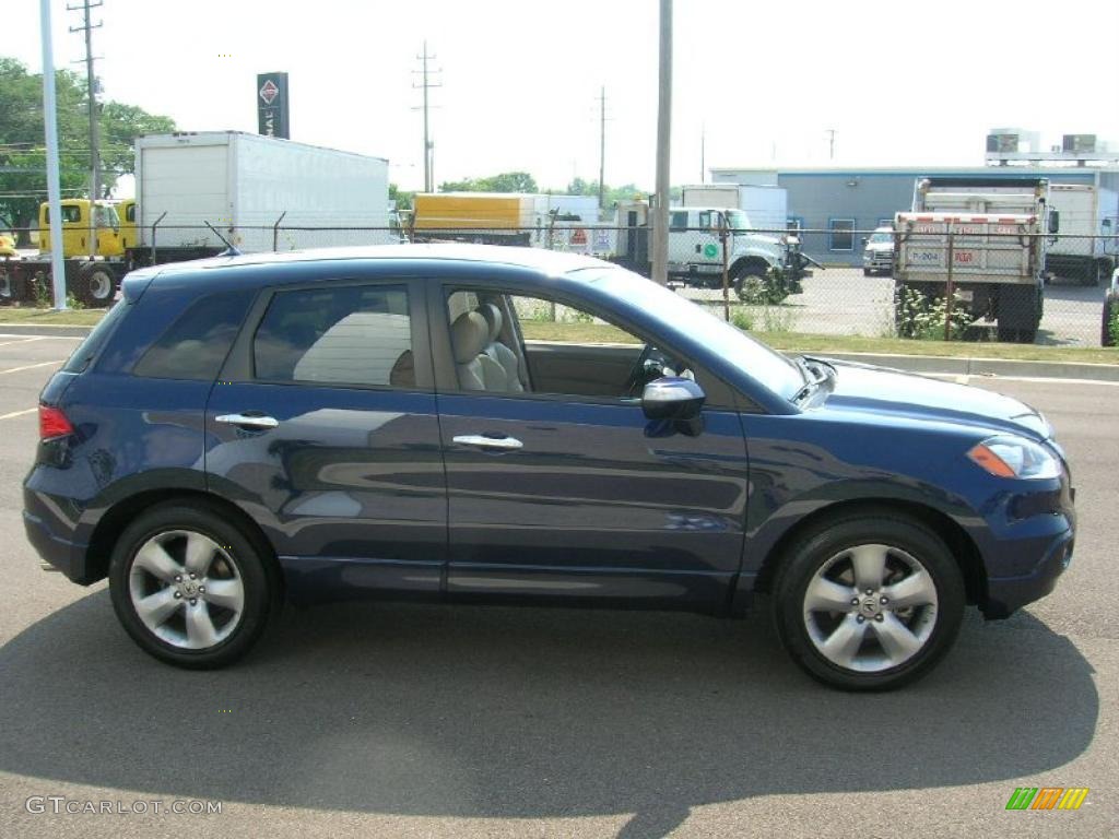 2007 RDX Technology - Royal Blue Pearl / Taupe photo #4