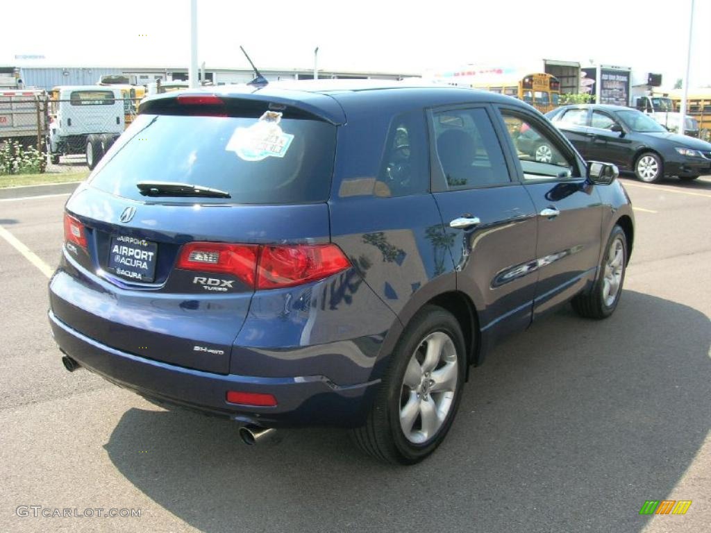 2007 RDX Technology - Royal Blue Pearl / Taupe photo #5