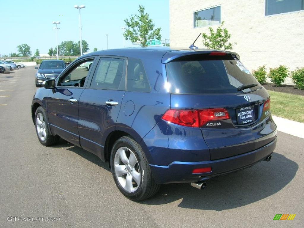 2007 RDX Technology - Royal Blue Pearl / Taupe photo #7