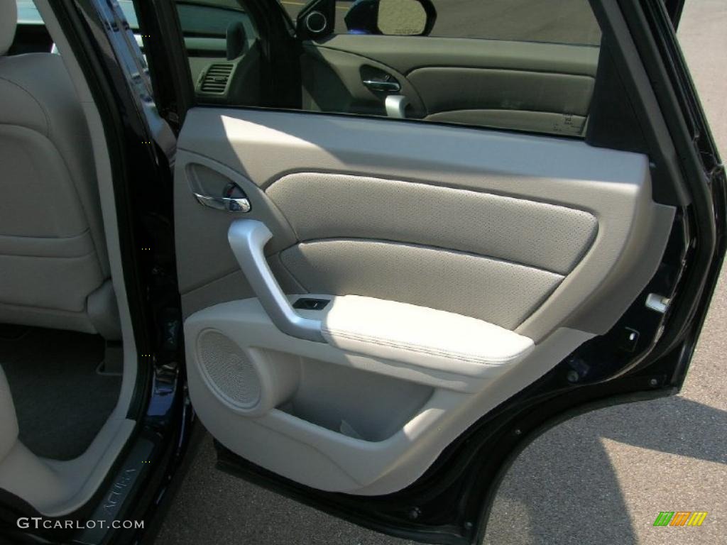 2007 RDX Technology - Royal Blue Pearl / Taupe photo #14