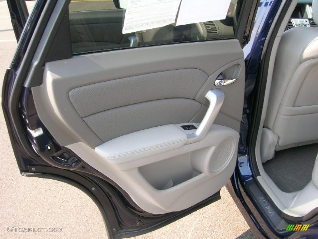 2007 RDX Technology - Royal Blue Pearl / Taupe photo #15