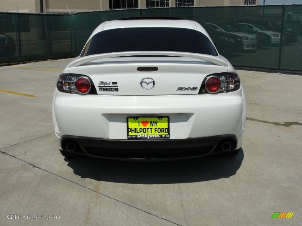 2007 RX-8 Grand Touring - Crystal White Pearl / Sand Beige photo #4