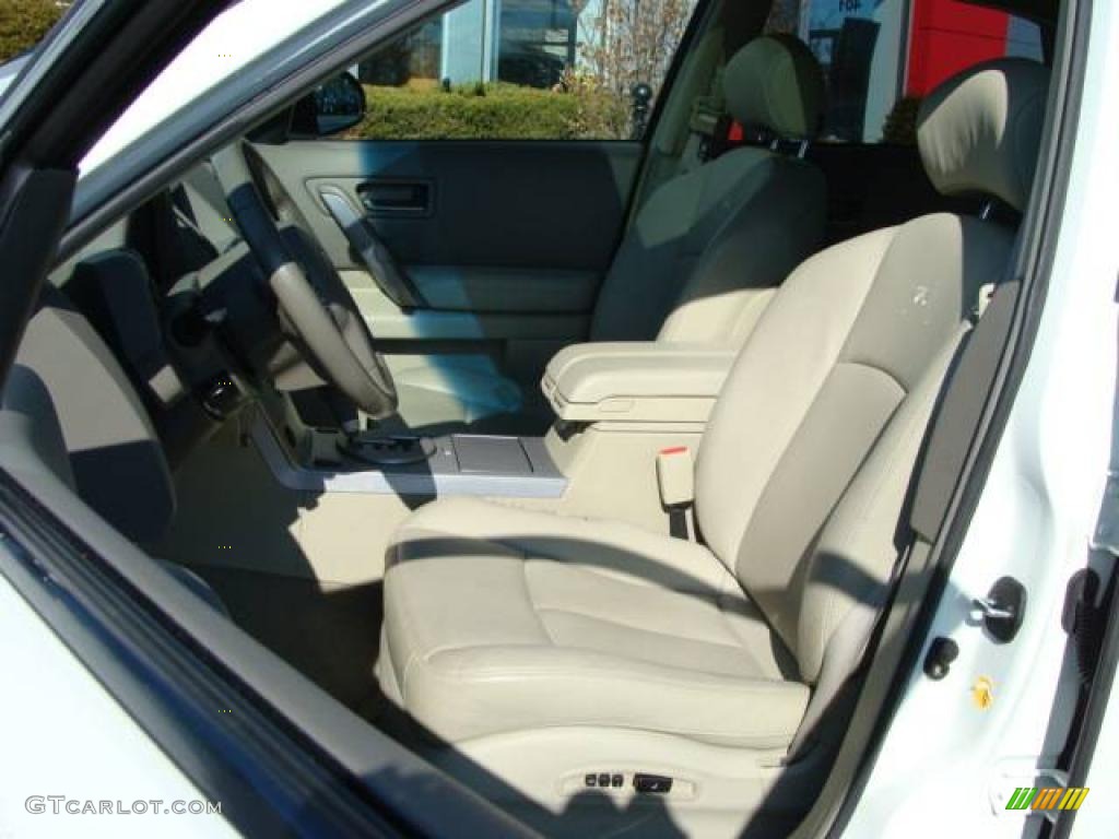 2005 FX 35 AWD - Ivory Pearl White / Willow photo #10