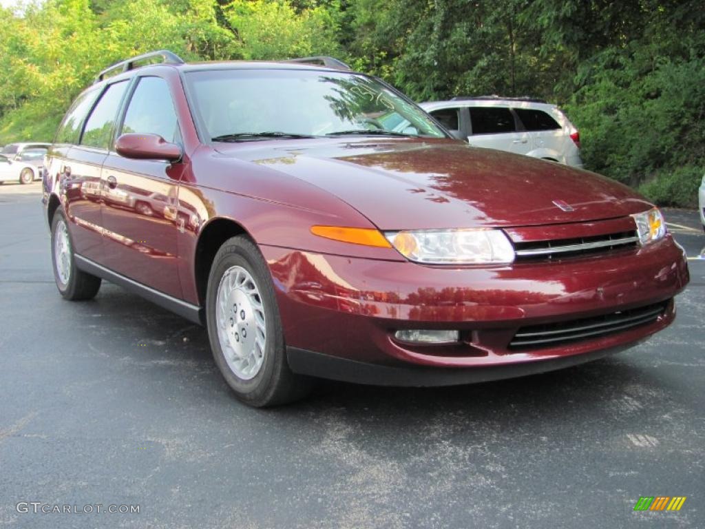 2001 L Series LW300 Wagon - Dark Red / Gray photo #15