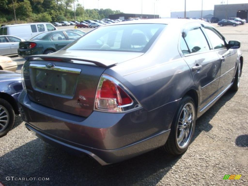 2007 Fusion SEL V6 - Tungsten Grey Metallic / Charcoal Black photo #2