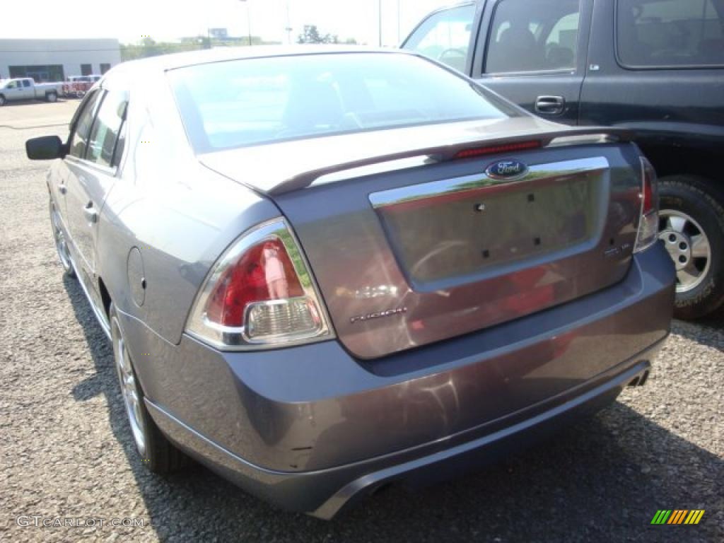 2007 Fusion SEL V6 - Tungsten Grey Metallic / Charcoal Black photo #3