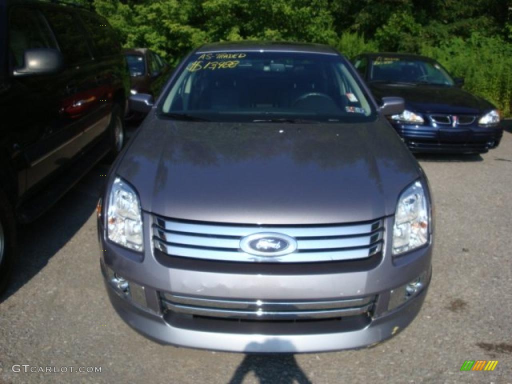 2007 Fusion SEL V6 - Tungsten Grey Metallic / Charcoal Black photo #5