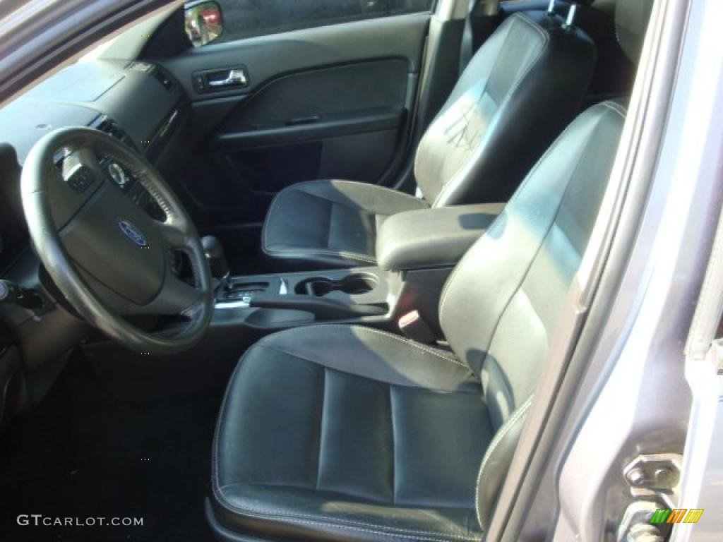 2007 Fusion SEL V6 - Tungsten Grey Metallic / Charcoal Black photo #7