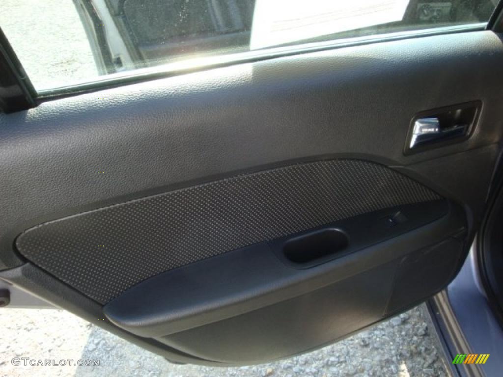 2007 Fusion SEL V6 - Tungsten Grey Metallic / Charcoal Black photo #10