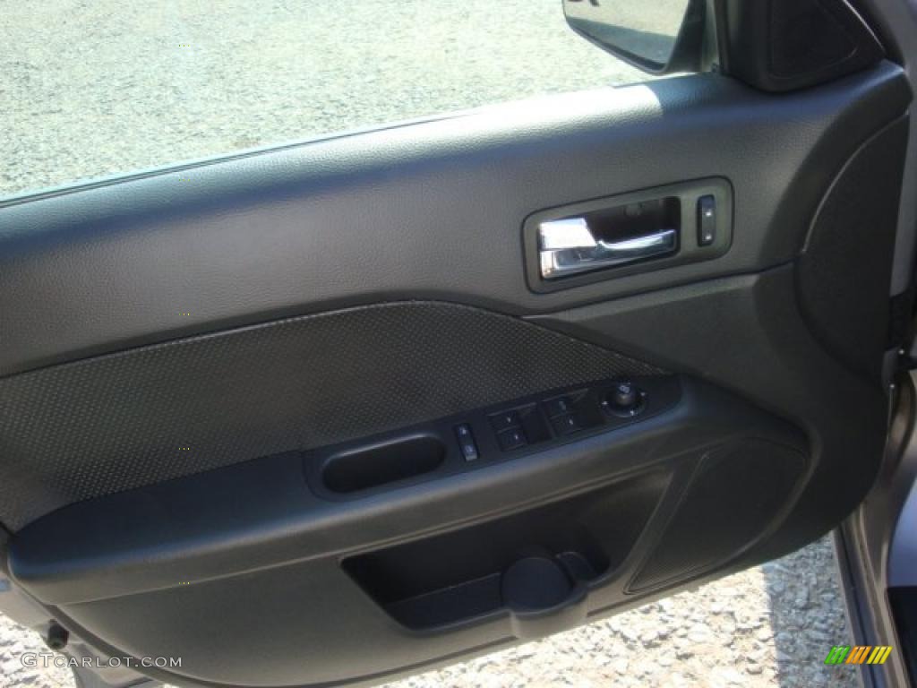 2007 Fusion SEL V6 - Tungsten Grey Metallic / Charcoal Black photo #11