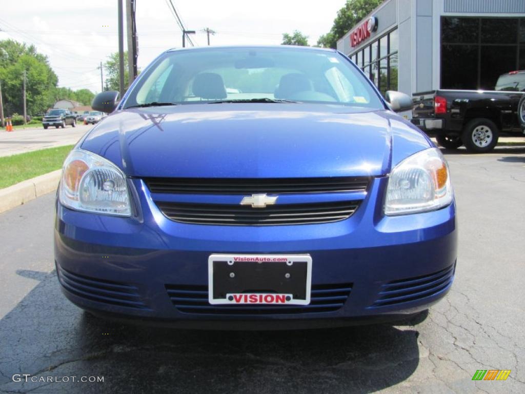 2007 Cobalt LS Coupe - Pace Blue / Gray photo #8