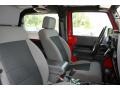 2008 Flame Red Jeep Wrangler X 4x4  photo #16