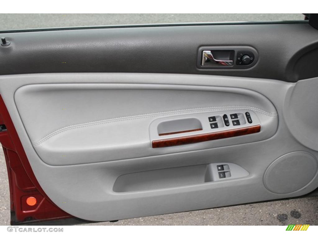 2003 Passat GLX 4Motion Wagon - Colorado Red Pearl / Grey photo #7
