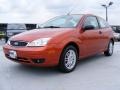 2005 Blazing Copper Metallic Ford Focus ZX3 SE Coupe #34095680