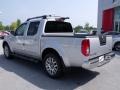 2010 Radiant Silver Metallic Nissan Frontier LE Crew Cab 4x4  photo #3