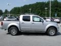 2010 Radiant Silver Metallic Nissan Frontier LE Crew Cab 4x4  photo #6