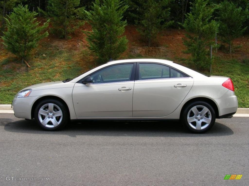 2009 G6 Sedan - Gold Mist Metallic / Light Taupe photo #8