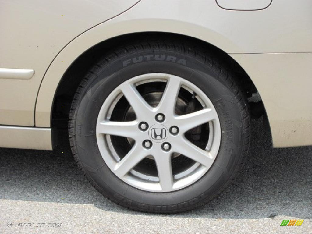 2003 Accord EX V6 Sedan - Desert Mist Metallic / Ivory photo #4