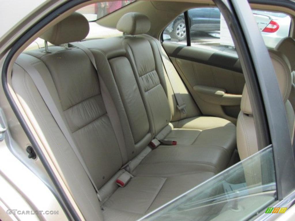 2003 Accord EX V6 Sedan - Desert Mist Metallic / Ivory photo #12