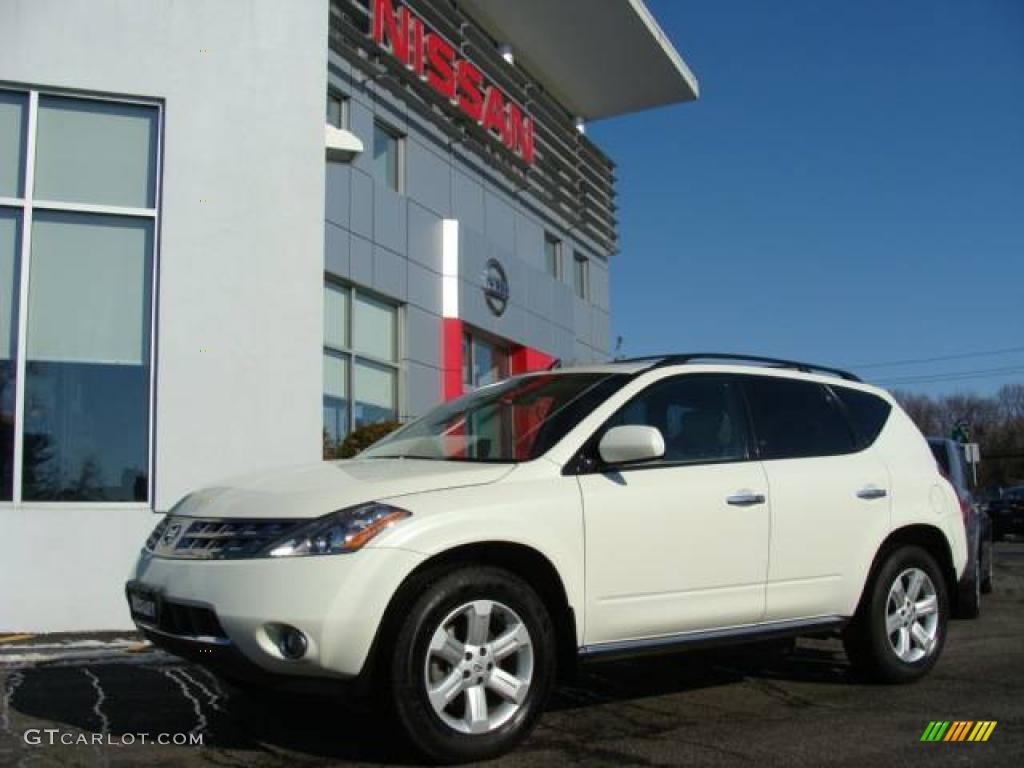 2006 Murano SL AWD - Glacier Pearl / Cafe Latte photo #1