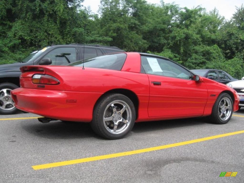 1997 Camaro Z28 Coupe - Bright Red / Dark Grey photo #3