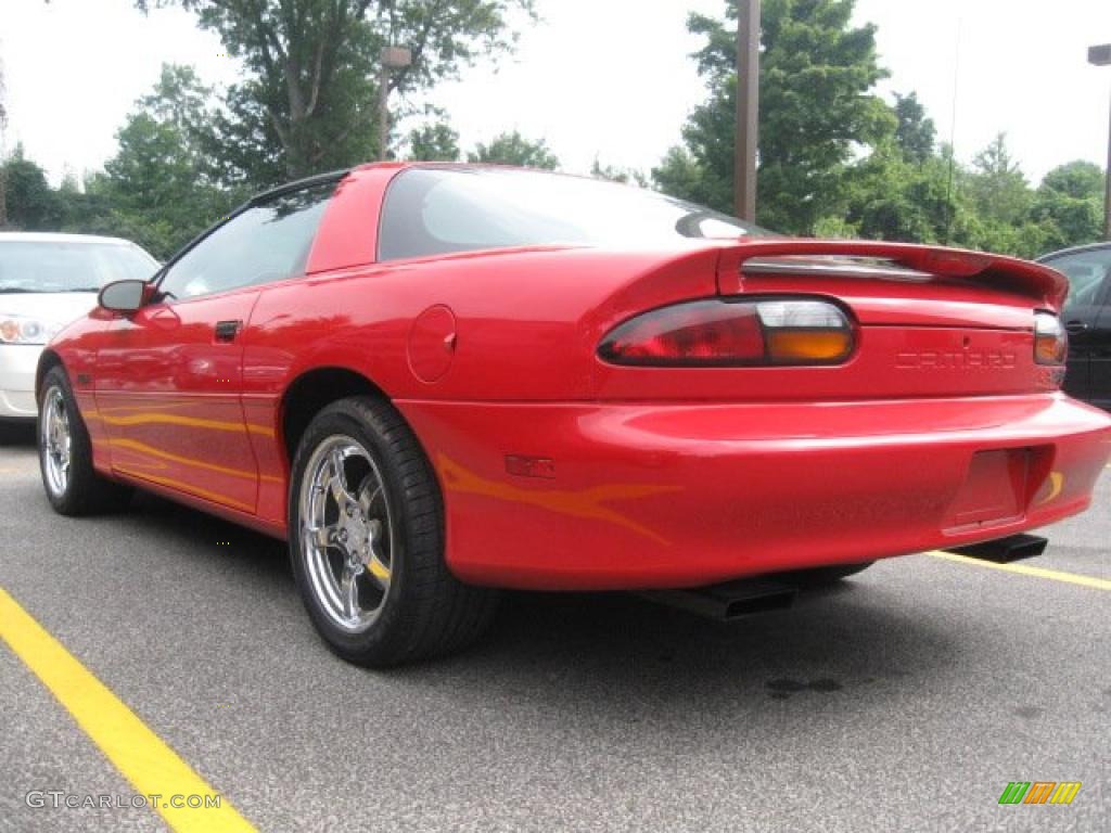 1997 Camaro Z28 Coupe - Bright Red / Dark Grey photo #5