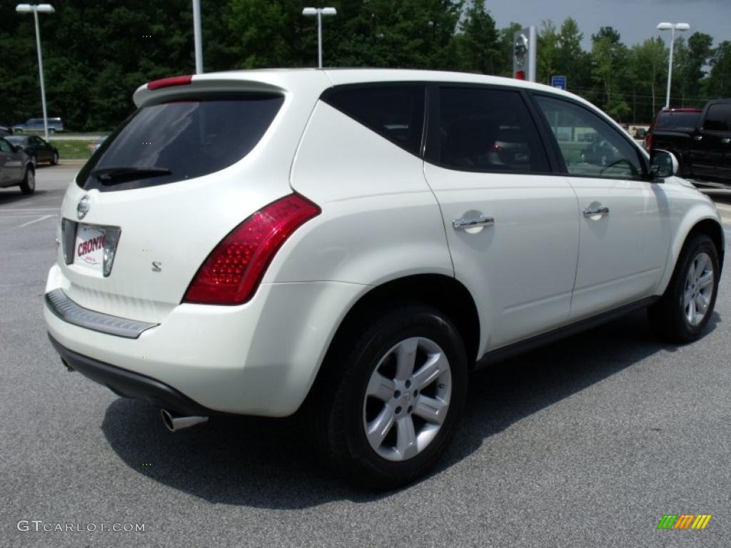 2007 Murano S - Glacier Pearl White / Cafe Latte photo #5