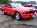 2006 Torch Red Ford Mustang V6 Deluxe Coupe  photo #7