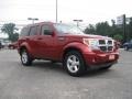 2008 Inferno Red Crystal Pearl Dodge Nitro SXT 4x4  photo #3