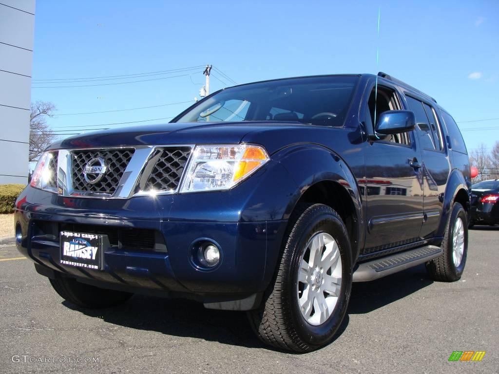 2006 Nissan pathfinder blue #7