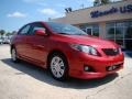 2009 Barcelona Red Metallic Toyota Corolla   photo #2