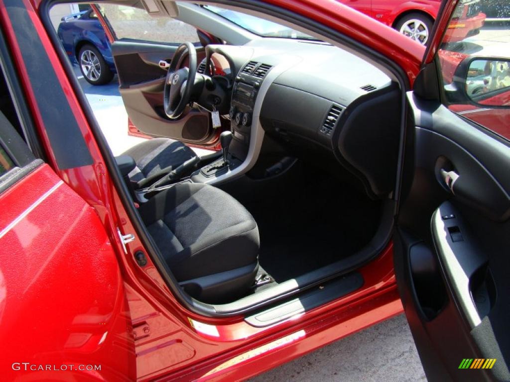 2009 Corolla  - Barcelona Red Metallic / Dark Charcoal photo #12