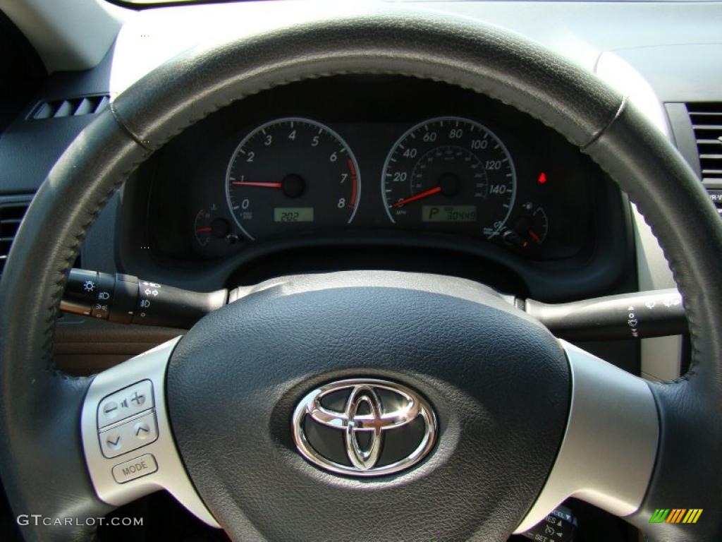 2009 Corolla  - Barcelona Red Metallic / Dark Charcoal photo #21