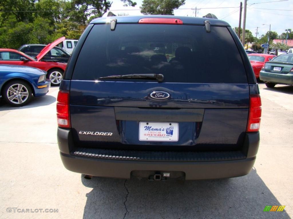 2003 Explorer XLS - True Blue Metallic / Graphite Grey photo #7